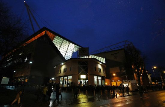 Wolverhampton Wanderers v Manchester United - FA Cup - Quarter Final - Molineux