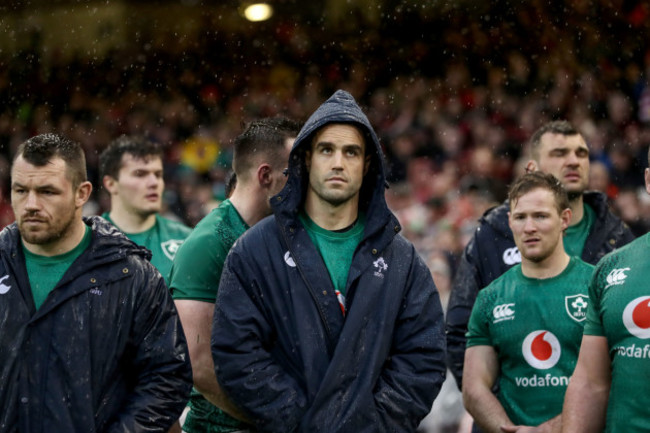 Conor Murray dejected after the game