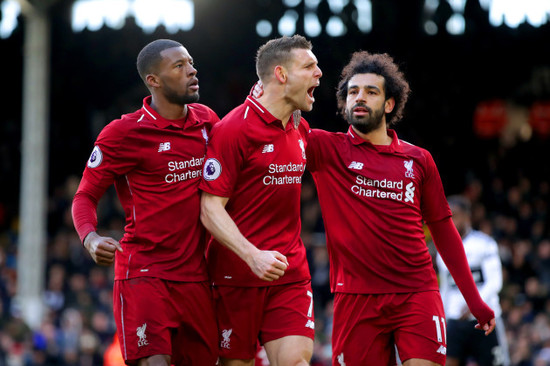 Fulham v Liverpool - Premier League - Craven Cottage