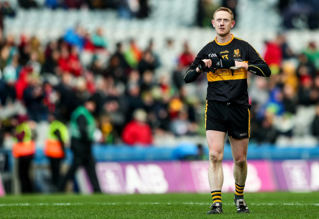 Colm Cooper dejected after the game