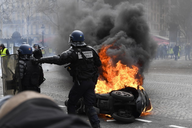 Act 18th of Yellow Vests Protest - Paris