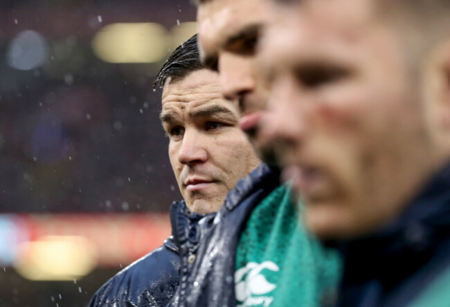 Jonathan Sexton dejected after the game