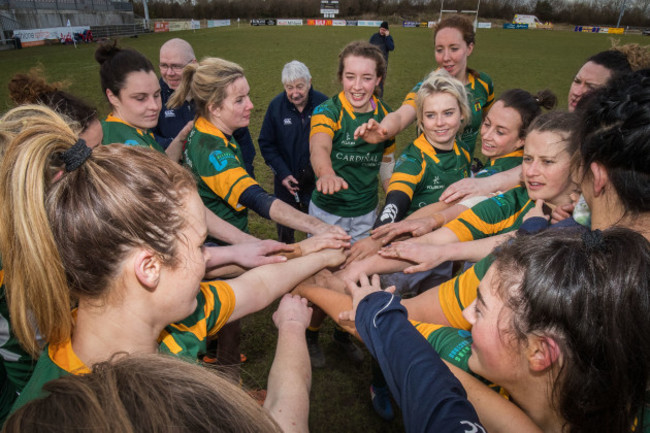 Railway Union celebrate after the game