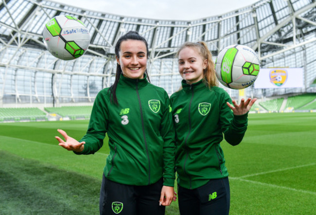 Aviva Soccer Sisters Easter Football Festival Launch