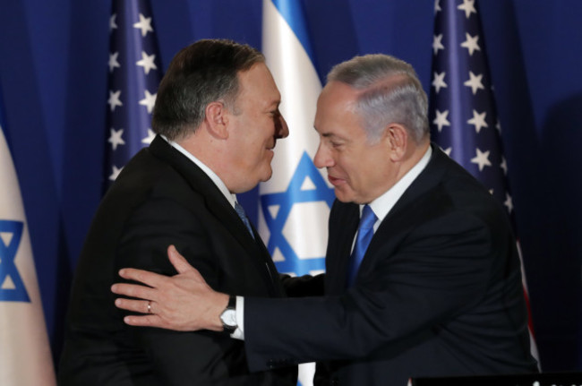 USA-POMPEO/ISRAEL