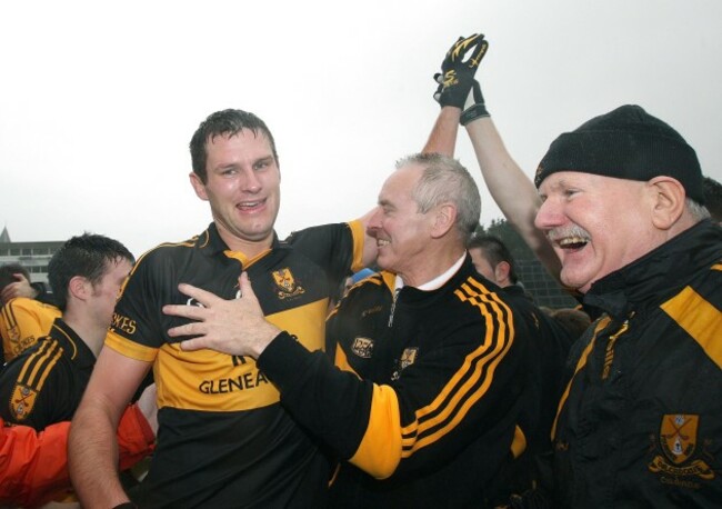 Eoin Brosnan celebrates