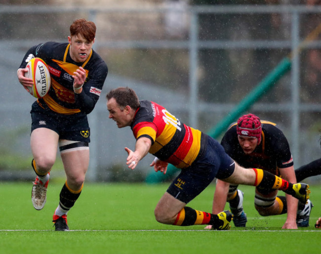 Scott Deasy tackles Conor Hayes