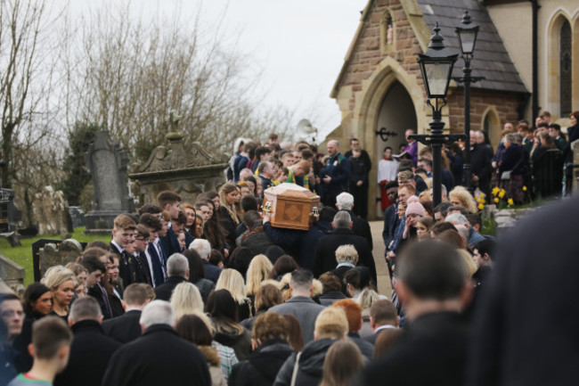 Funeral of Greenvale Hotel tragedy victim Lauren Bullock