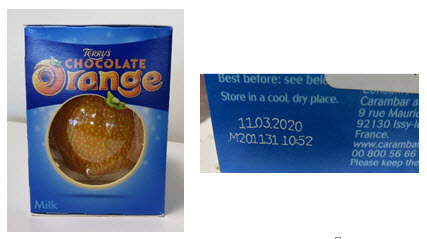 Batch Of Terry S Chocolate Orange Recalled Due To Presence Of Undeclared Hazelnut