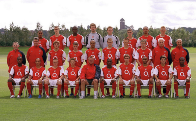 Arsenal youths 2004-05