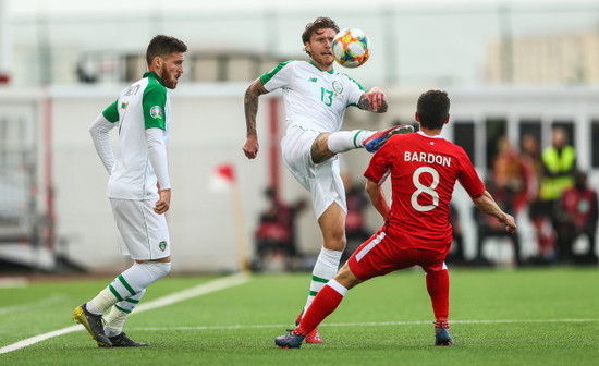 Matt Doherty and Jeff Hendrick with Anthony Bardon