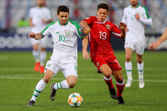 Robbie Brady with Tjay De Barr