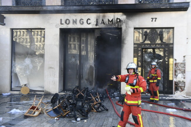 Act 18th of Yellow Vests Protest - Paris