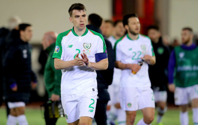 Seamus Coleman after the game