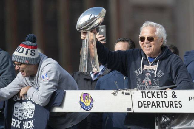NFL: FEB 05 Patriots Super Bowl Victory Parade