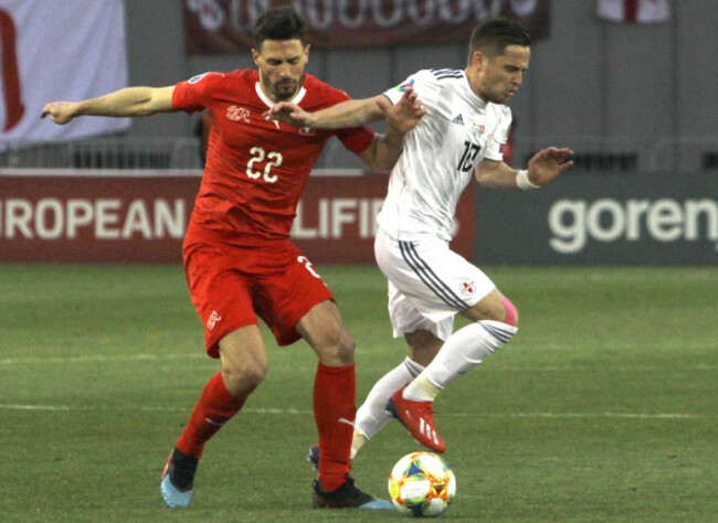Georgia Switzerland Euro 2020 Soccer