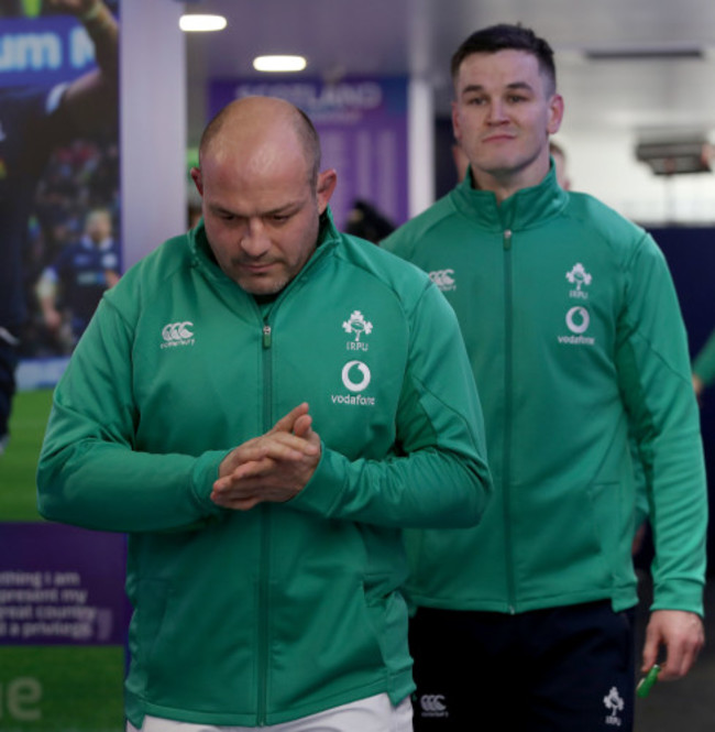 Rory Best and Johnny Sexton