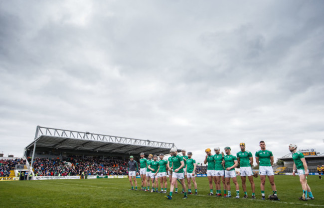 Limerick stand for a minute's silence