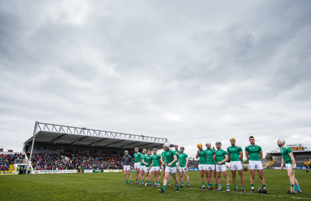 Limerick stand for a minute's silence