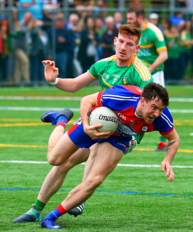 Neil Collins with Shane Quinn