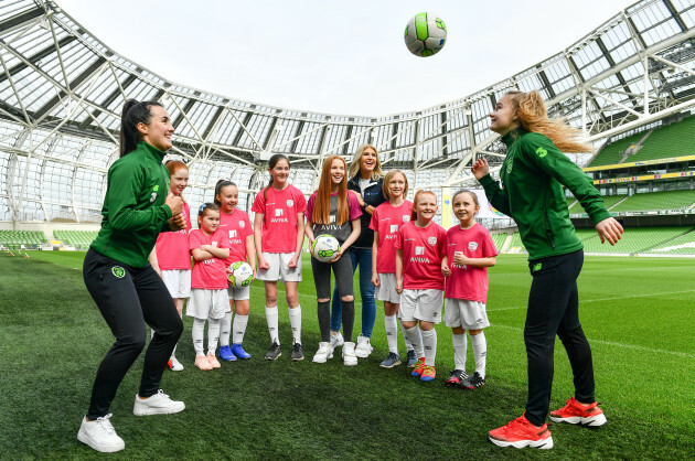 Aviva Soccer Sisters Easter Football Festival Launch