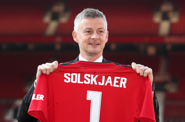 Ole Gunnar Solskjaer Photocall - Old Trafford