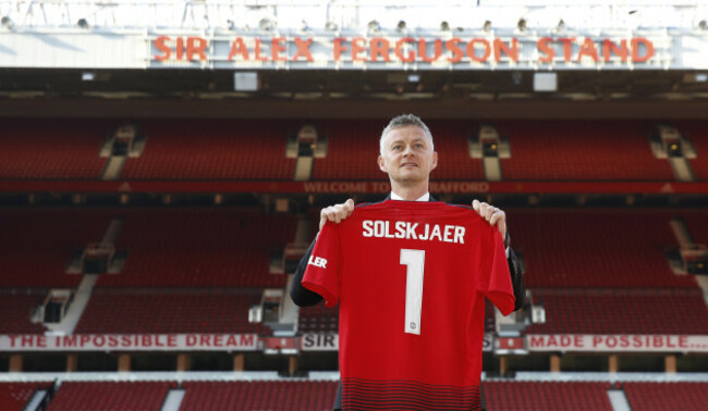Ole Gunnar Solskjaer Photocall - Old Trafford