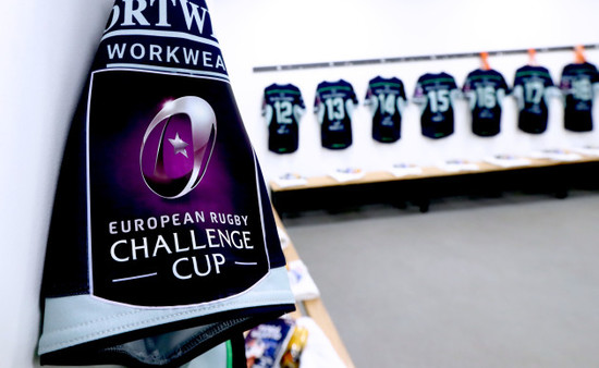 A view of the Connacht dressing room