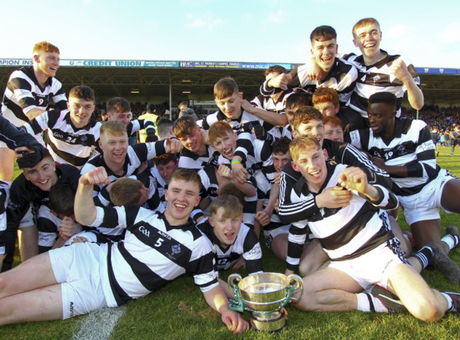 St Kieran's celebrate after the game