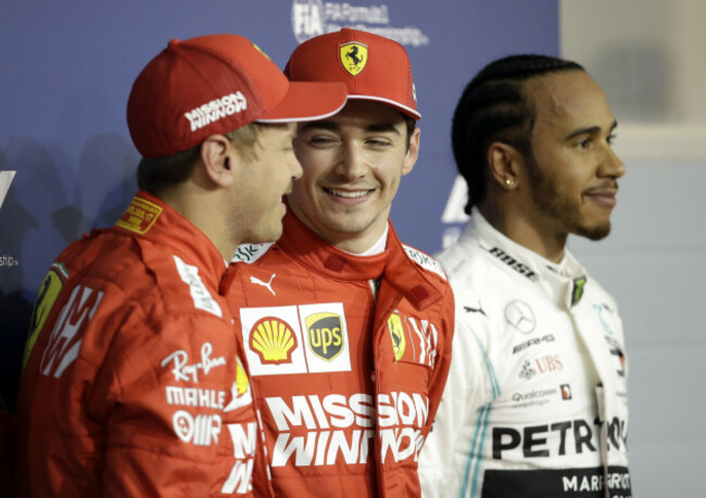 Bahrain F1 GP Auto Racing