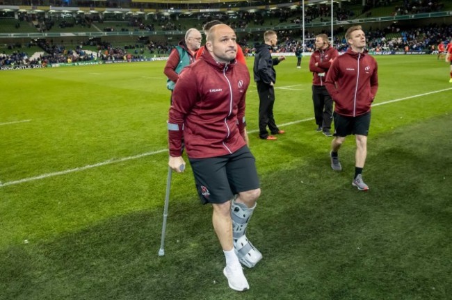 Rory Best after the game