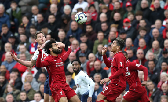 Liverpool v Tottenham Hotspur - Premier League - Anfield