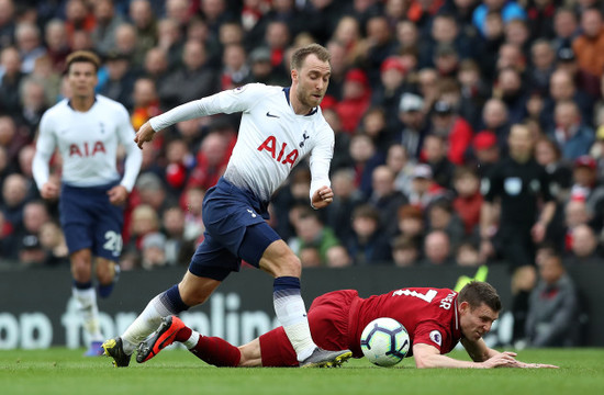 Liverpool v Tottenham Hotspur - Premier League - Anfield