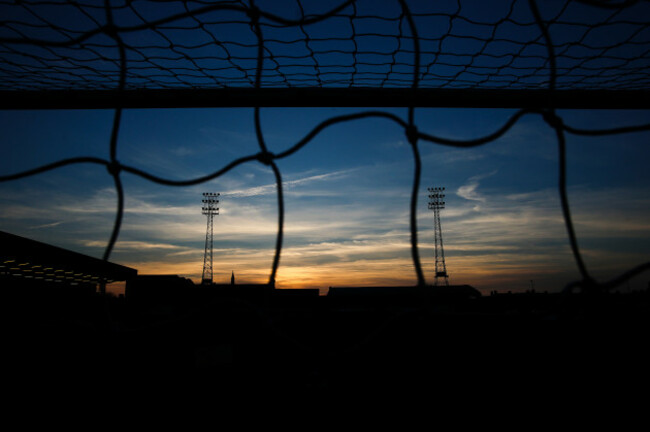 A view of Dalymount Park ahead of the game