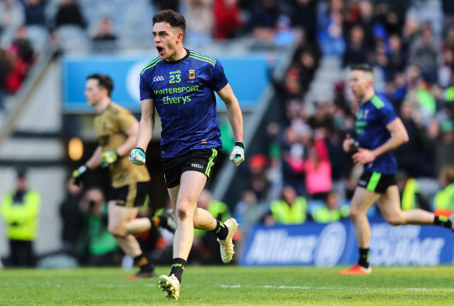 Ciaran Treacy celebrates