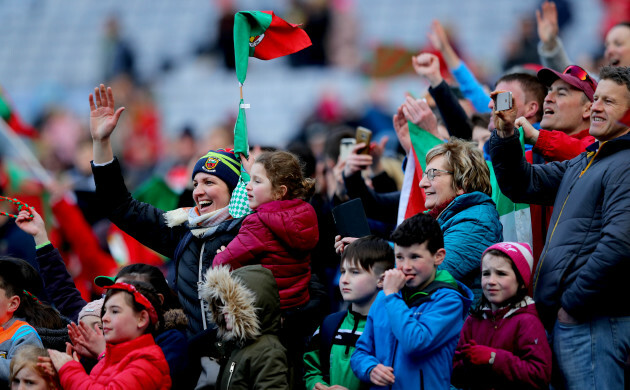 Mayo fans celebrate