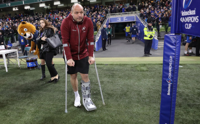 Rory Best dejected after the game