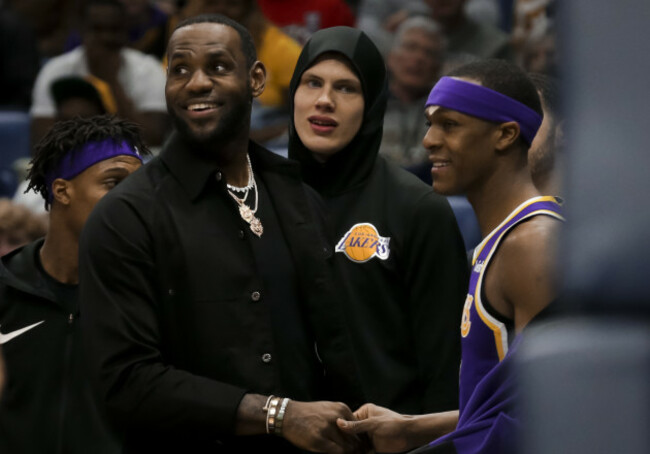 NBA: Los Angeles Lakers at New Orleans Pelicans