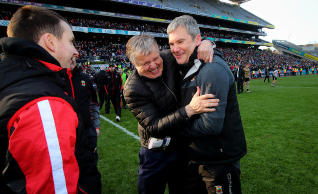 James Horan celebrates