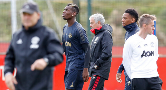 Manchester United Training - AON Training Complex