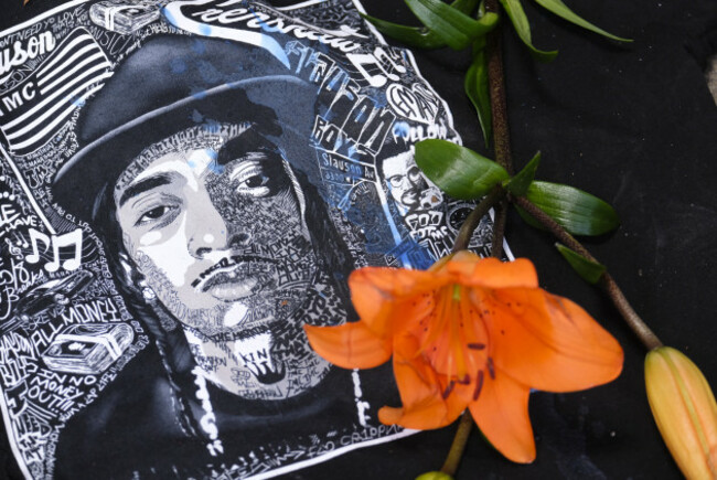 Memorial For Rapper Nipsey Hussle