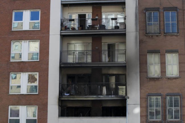 Belfast apartment block fire