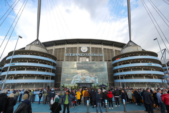 Manchester City v Cardiff City - Premier League - Etihad Stadium