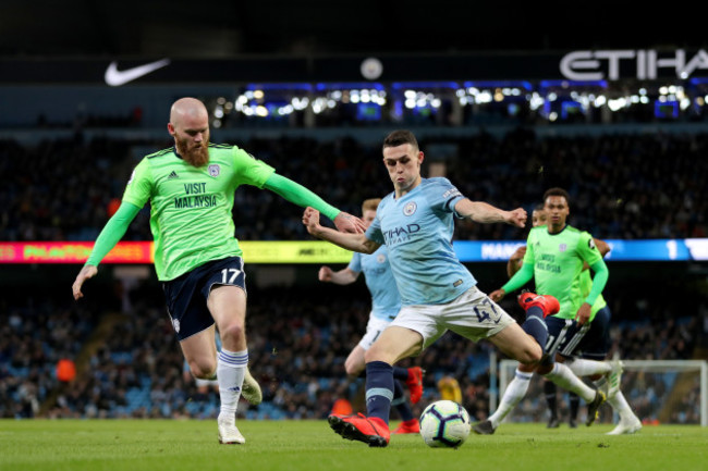 Manchester City v Cardiff City - Premier League - Etihad Stadium