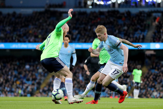 Manchester City v Cardiff City - Premier League - Etihad Stadium