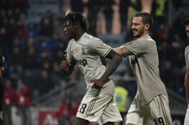 Cagliari vs Juventus - Serie A TIM 2018/2019.