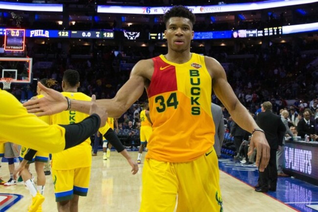 NBA: Milwaukee Bucks at Philadelphia 76ers