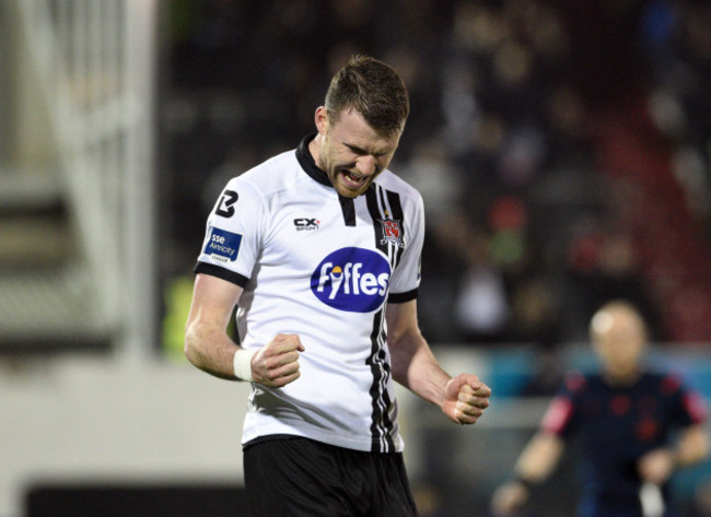 Ciaran Kilduff celebrates scoring