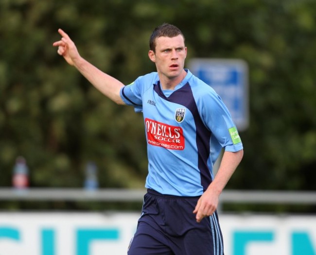 Ciaran Kilduff celebrates scoring a goal