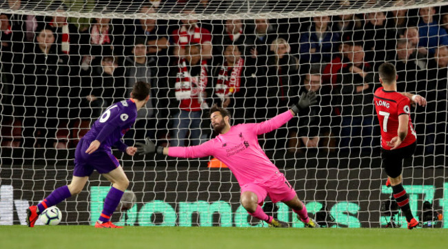 Southampton v Liverpool - Premier League - St Mary's Stadium